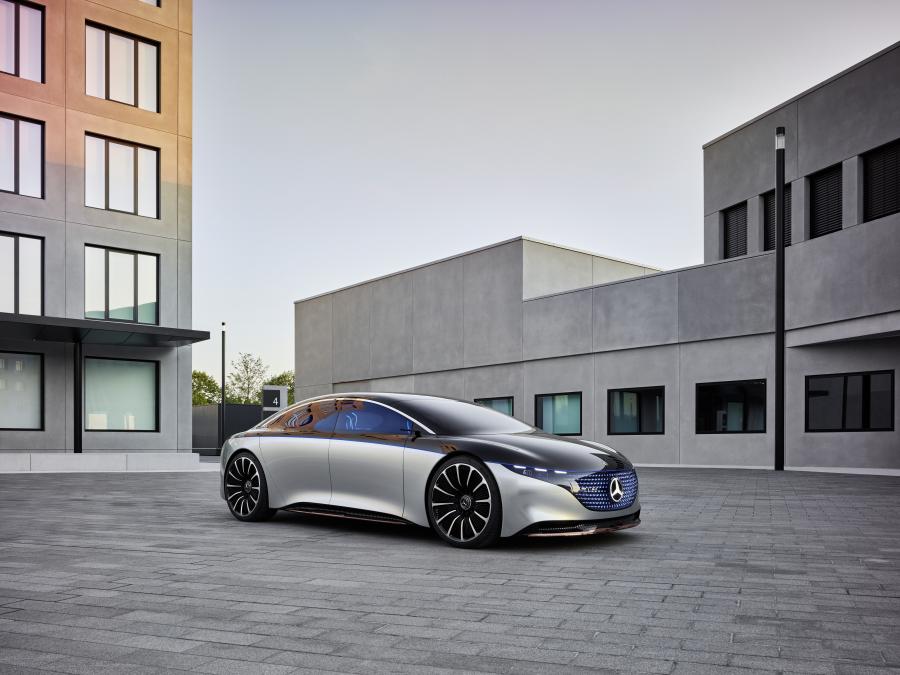  Mercedes-Benz Vision EQS 2019 года  (фото 9 из 54)